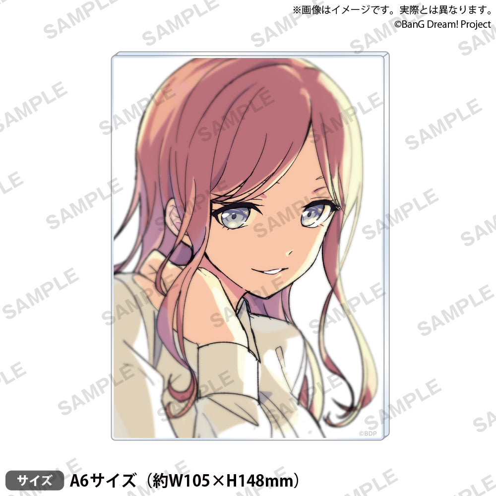 信澤収展アクリルパネル BanG Dream! 「長崎そよ」｜ブシロード