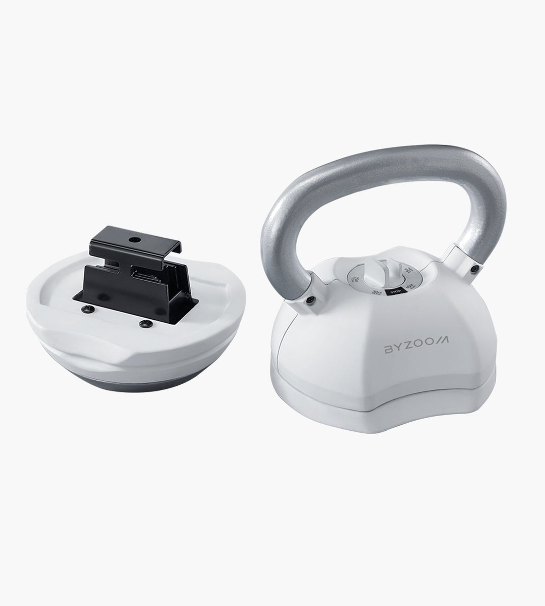 Pure Series 13.6 kg (30LB) Adjustable Kettlebell (white