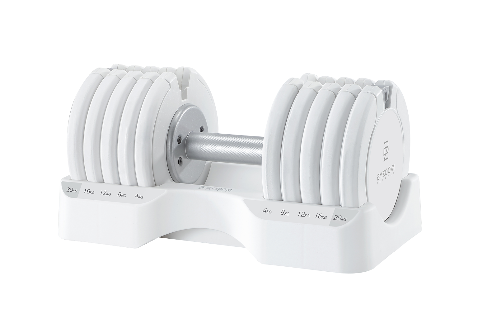 Pure Series 可変式ダンベル 20kgホワイト – Byzoom Fitness JAPAN