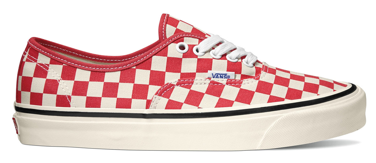 Vans Authentic 44 DX (Anaheim Factory) OG Red/Check – Baggins Shoes