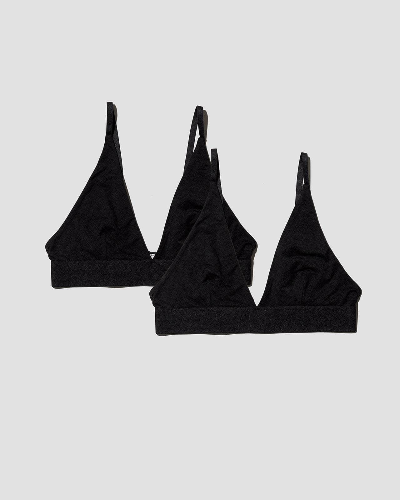 Pack - 2 Triangle Bra in Assortment | Bamboo lyocell | en | Baserange