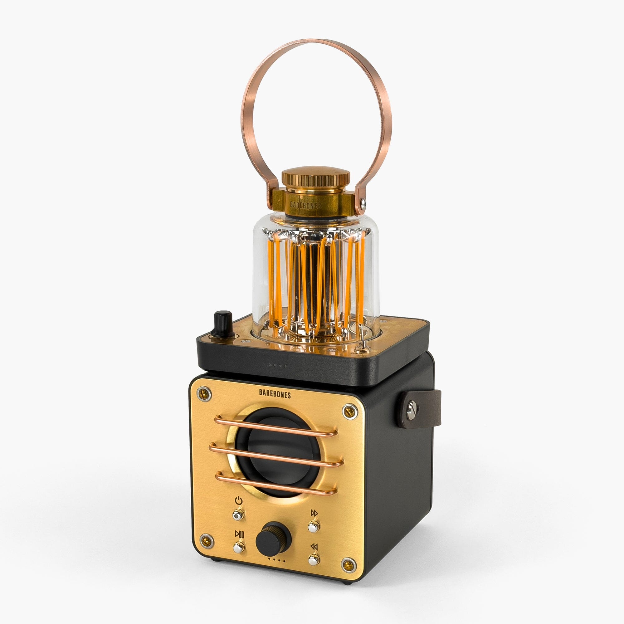 Block Tower Lantern + Speaker Bundle | Vintage-Style Light & Sound