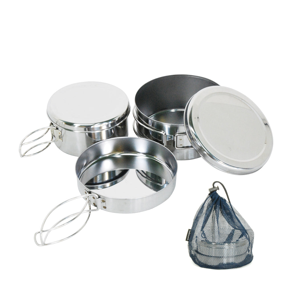 BM-118 ステンクッカー5点セット(ケース付) – ベルモント オンライン