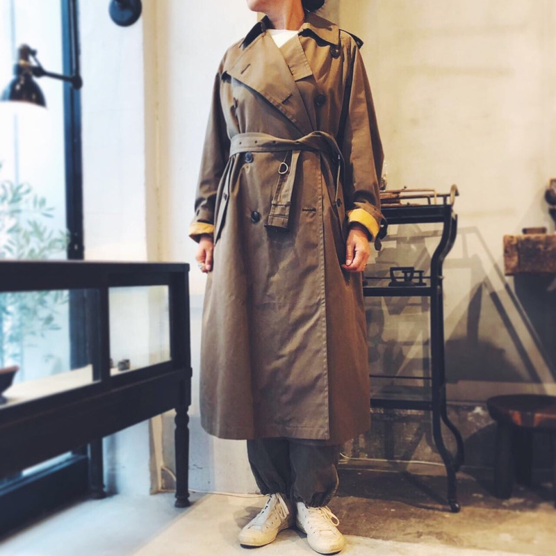 AURALEE フィンクスシャンブレービッグトレンチコート | Belluria