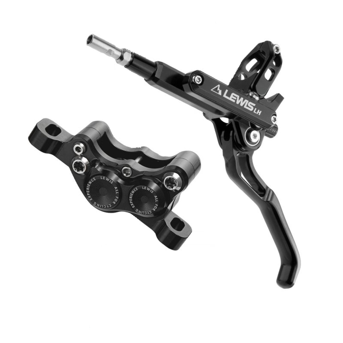 Lewis LH4 4-Piston Disc Brake Set, front & rear | Bikecomponents.ca