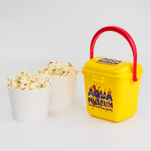 箱型ポップコーンバスケット -