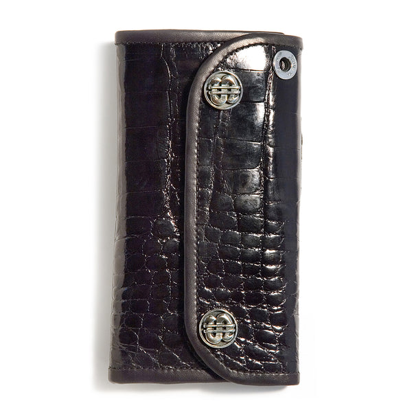 Large Currency Alligator Wallet - Bill Wall Leather Inc.