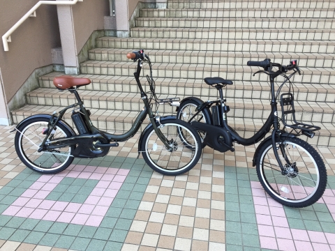 BRIDGESTONE ASSISTA UNI 20 × YAMAHA PAS SION U × YAMAHA PAS CITY-C