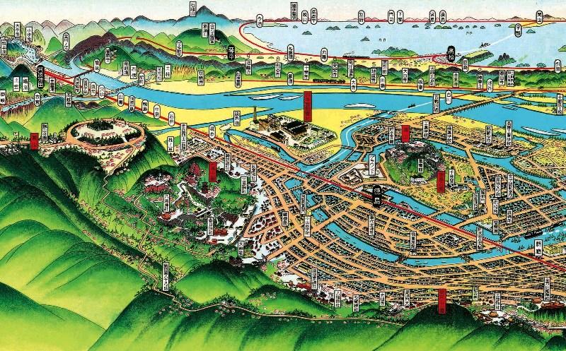 吉田初三郎の鳥瞰図を読む』 - akihitosuzuki's diary