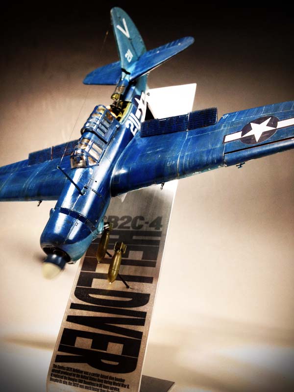 完成】1/72 SB2C-4 ヘルダイバー - 疾風模型大作戦