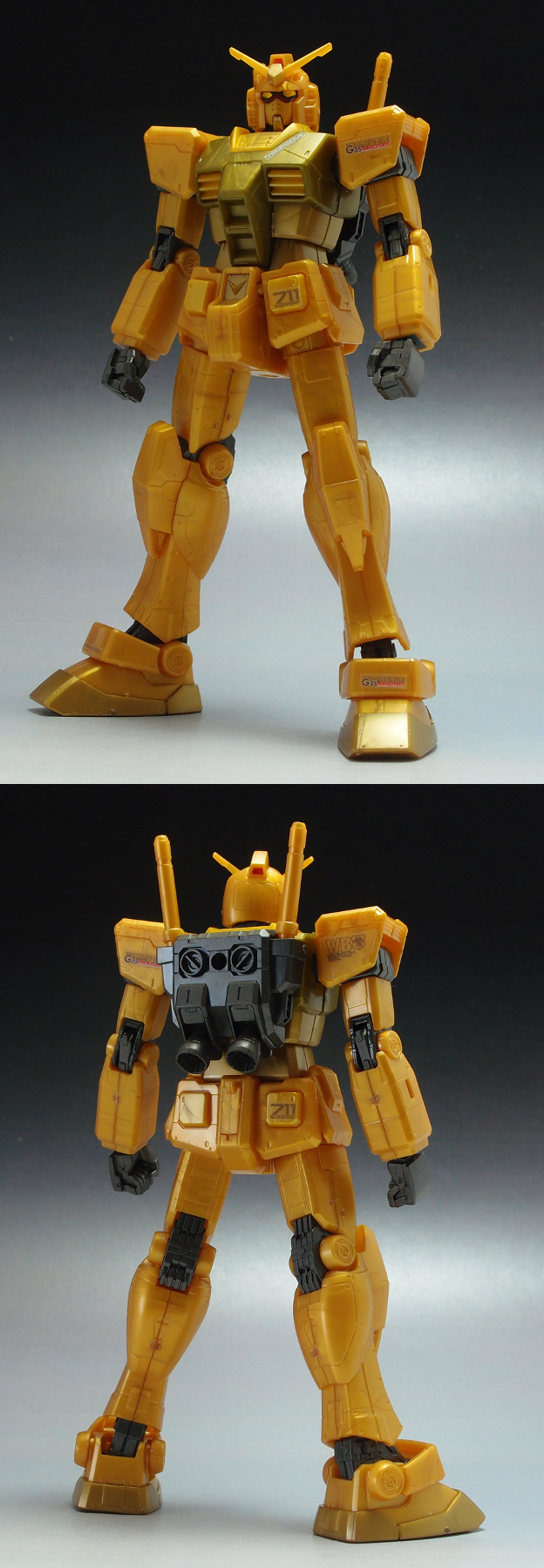 753．HG RX-78-2 ガンダム「ゴールドインジェクションカラー