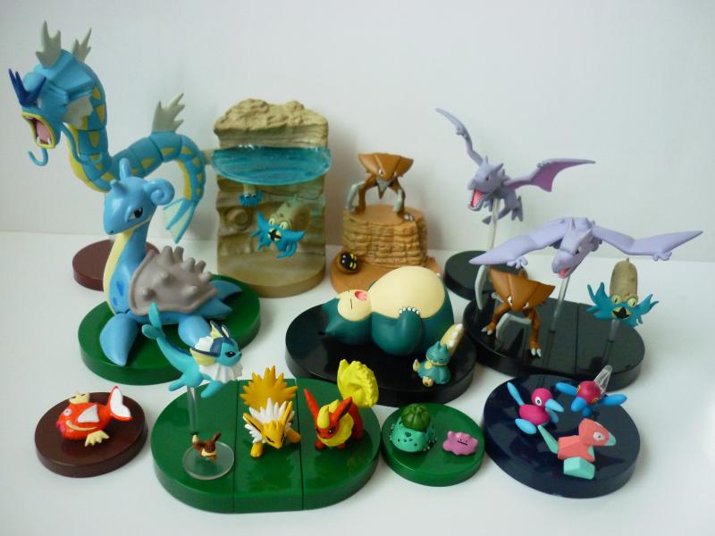 ぽけもん☆かふぇ 立体ポケモン図鑑 NO.129～143