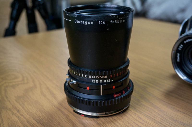 Distagon C 50mm F4 T* ～ハッセルブラッドの標準広角レンズ