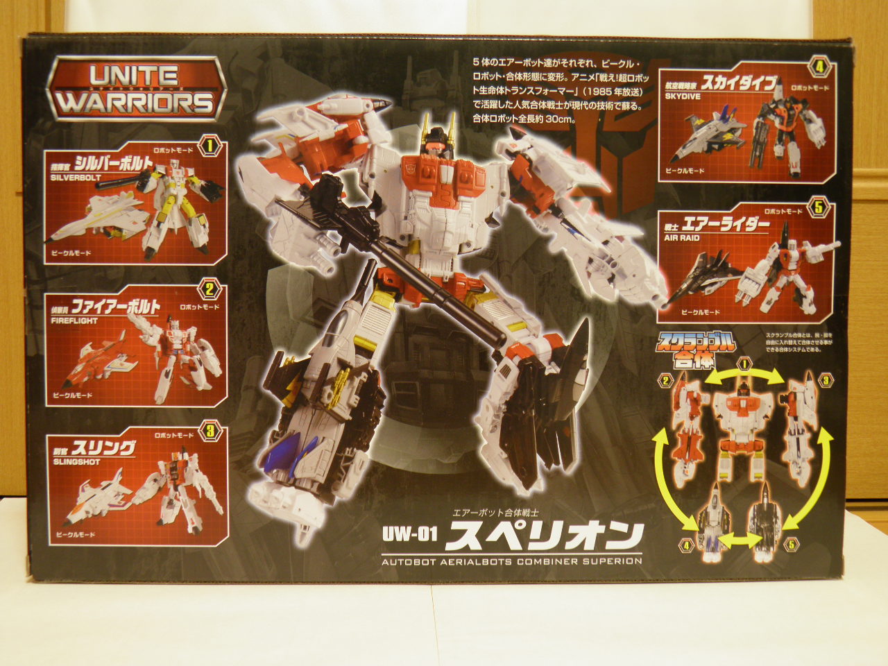 TFユナイトウォリアーズ UW-01スペリオン | MITAKENの部屋