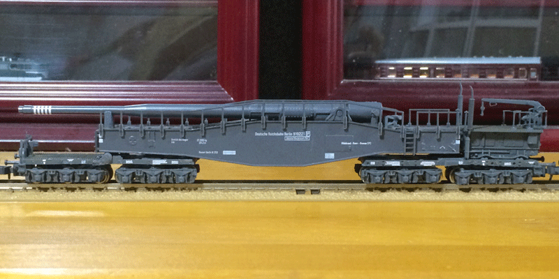 独軍【レオポルド列車砲】 | 地球連邦鉄道（Earth Federal Railroad）