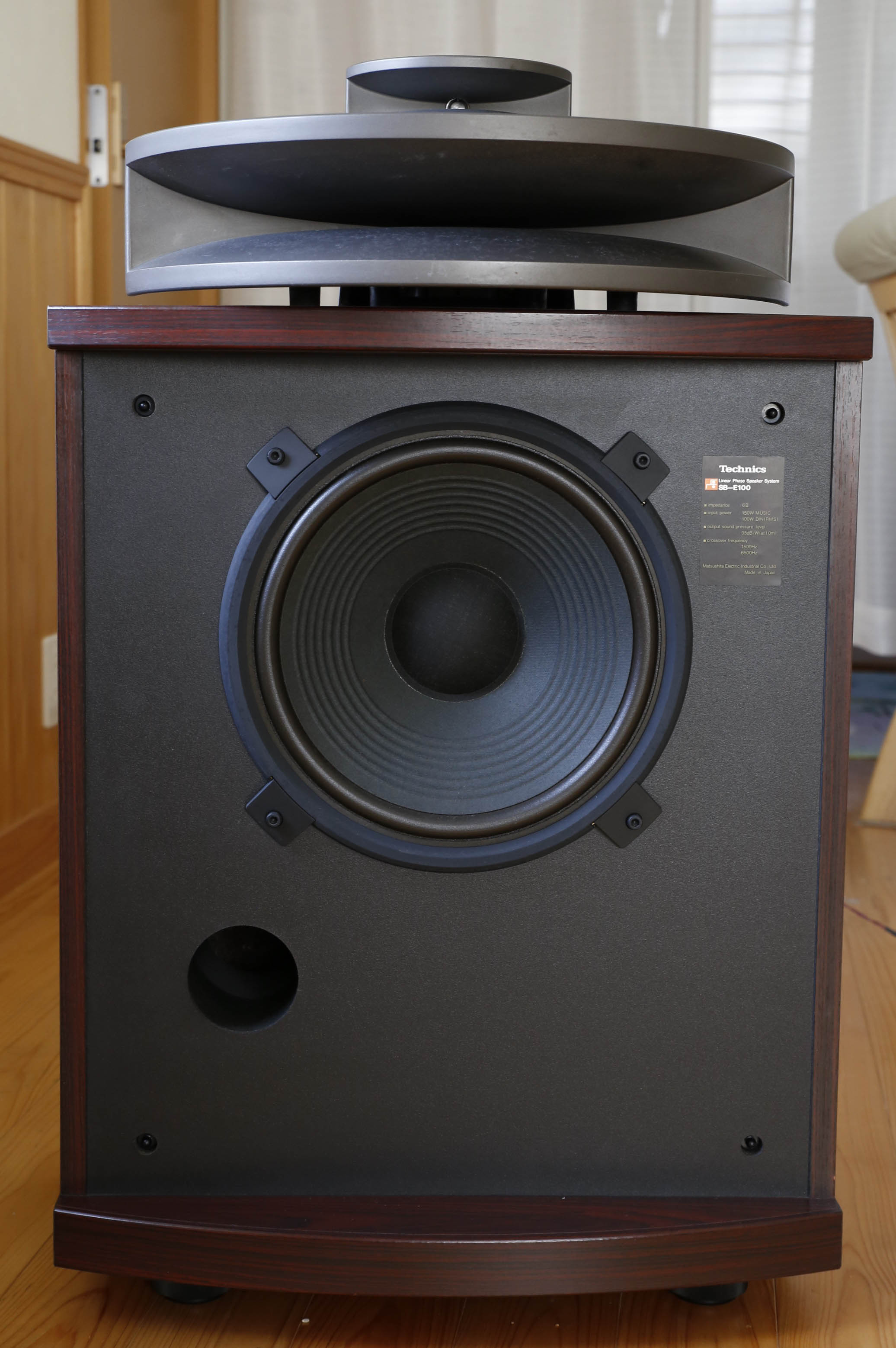 TechnicsｽﾋﾟｰｶｰSB-E100 | 写真とレコード鑑賞と食の趣味