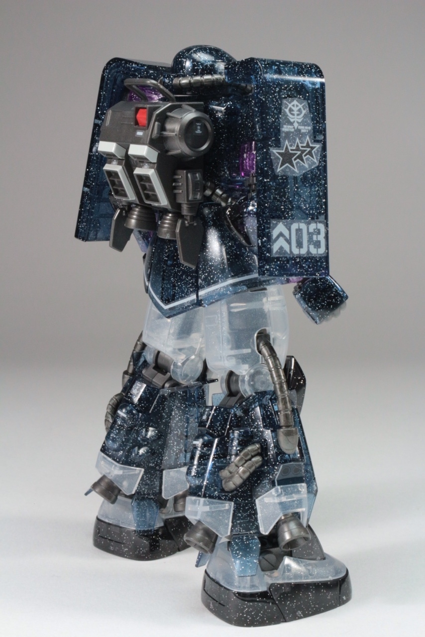 HG 1/144 高機動型ザクII 劇場限定 リミテッドクリアVer.のご紹介