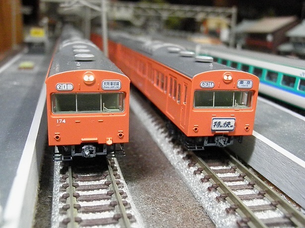 TOMIX 103系 オレンジバーミリオン | 鉄道模型趣味の備忘録