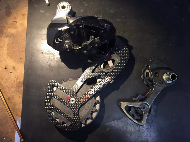 RIDEAのリアディレイラーケージを3カ月使用してみました - VENI VEDI VICI