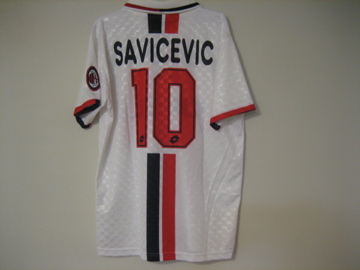 ACミラン 96-97（A）#10 サビチェビッチ | サッカーユニフォーム