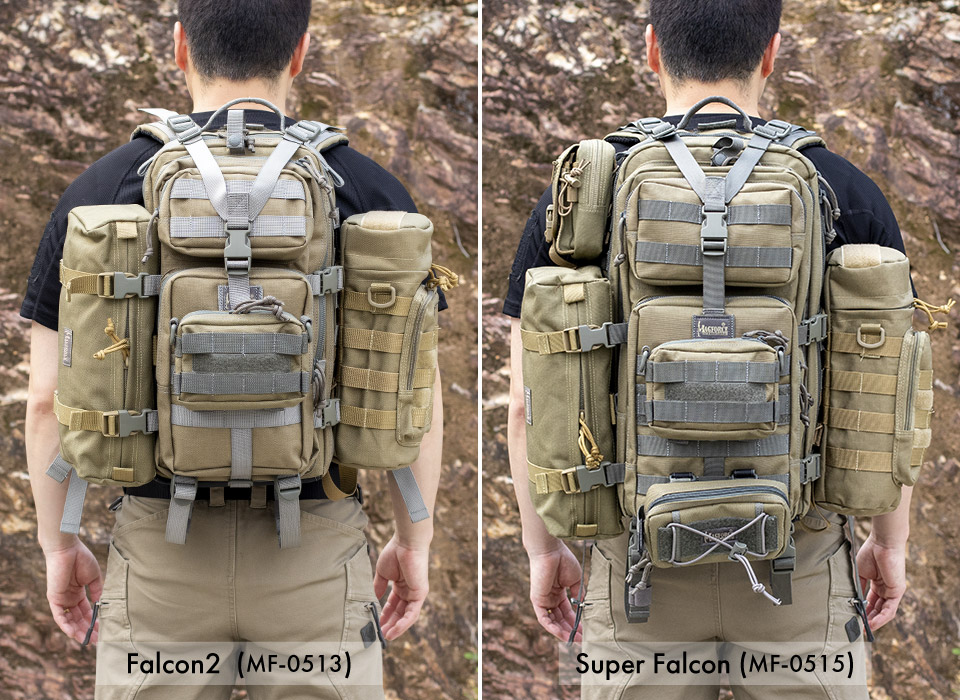 大人気バックパック徹底比較! マグフォース Falcon 2 Super Falcon