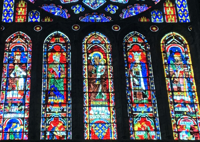シャルトルのノートルダム大聖堂 -13 :: 「みきBLOG」 ステンドグラス