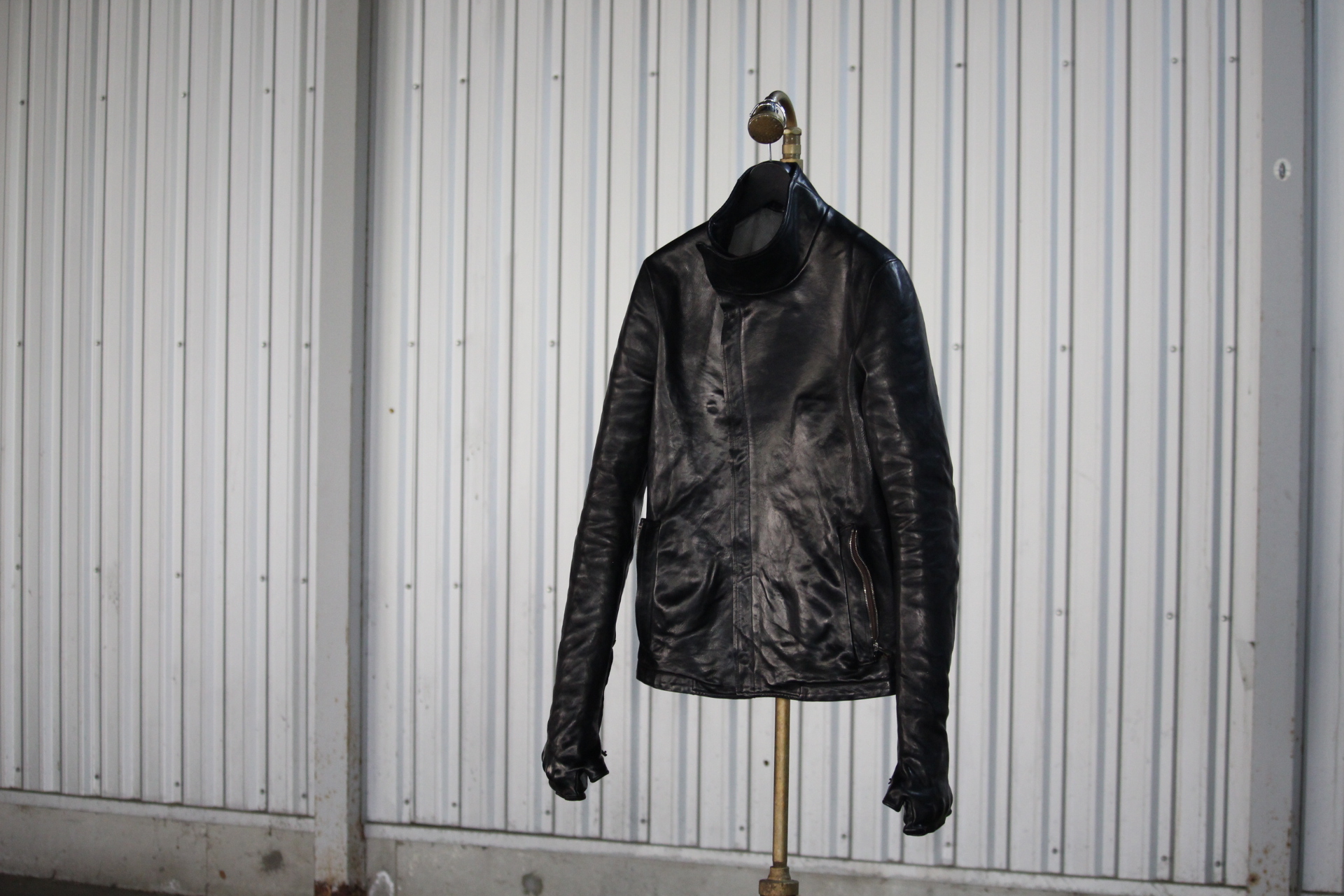 O.D ARTHROSIC ELBOW & HANDS LEATHER JACKET / CCP | ShelterII BLOG