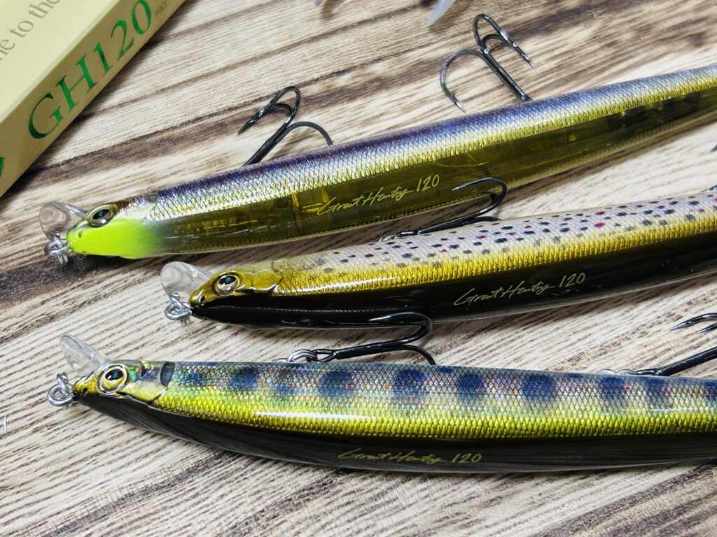 Megabass 新作ルアー】GH95/GH110/GH120待望のトラウトルアーが入荷