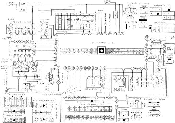 A/Tコントロールユニット（後期仕様） - 初代シーマに乗ろう