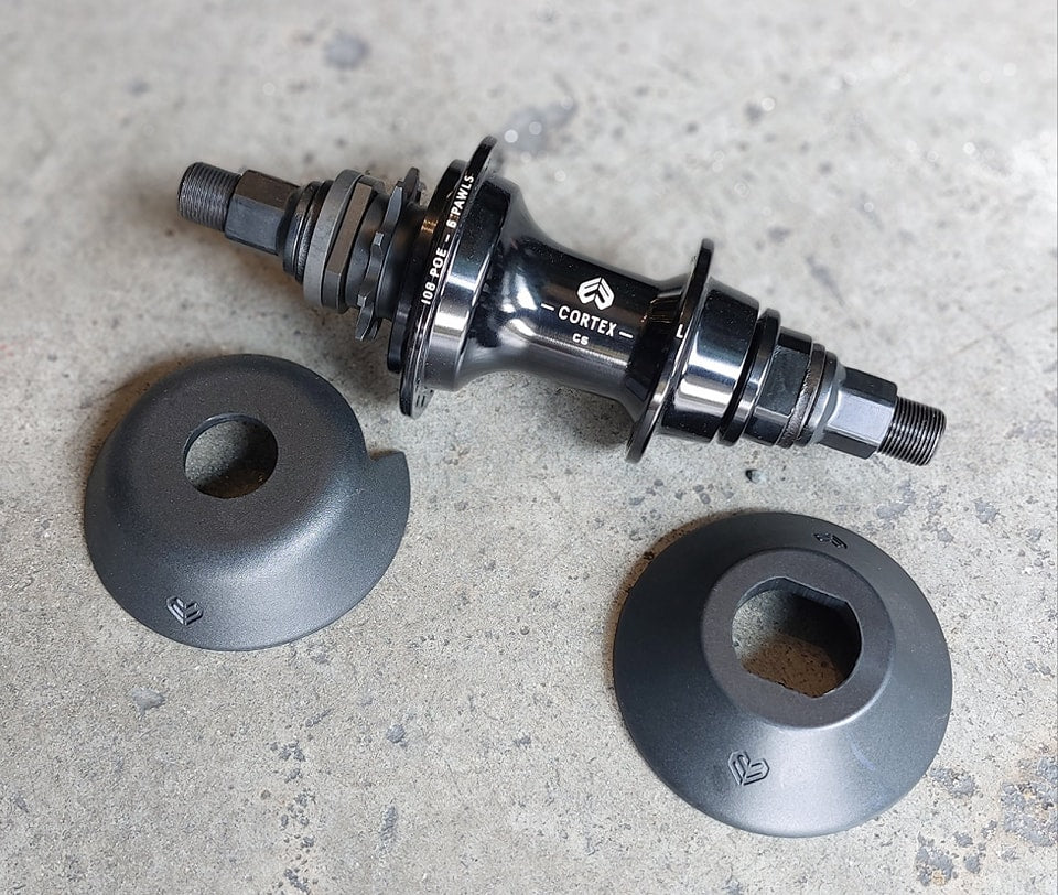 Eclat Cortex Cassette Hub With Guards - LHD – BMX Cycle Center