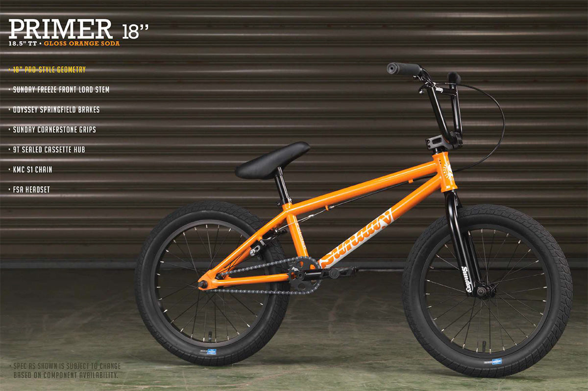 愛知】180サイズ SUNDAY サンデー bmx トリック ストリート 愛知】180