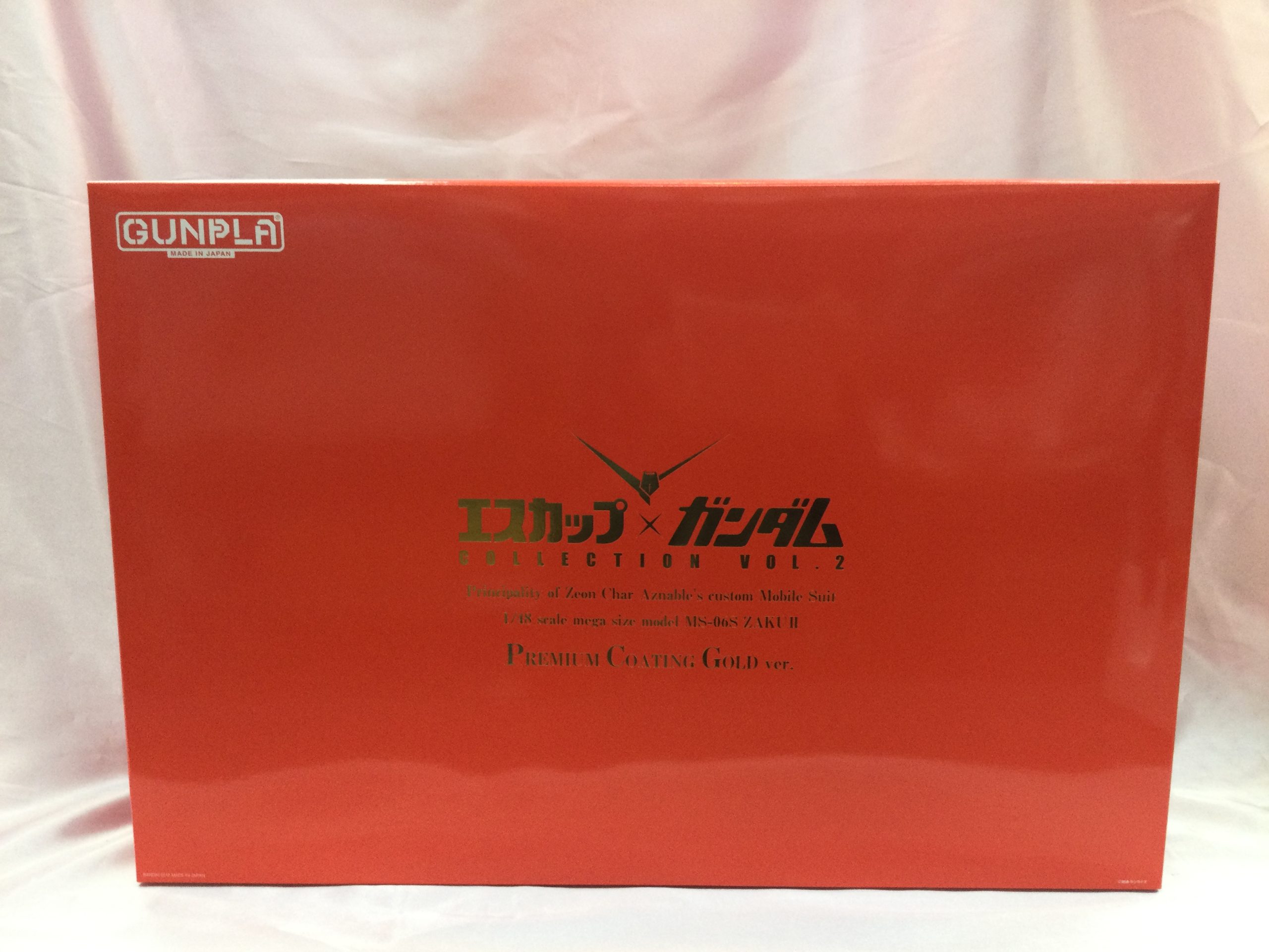 エスカップ×ガンダム 1/48 メガサイズモデル MS-06S シャア専用ザク