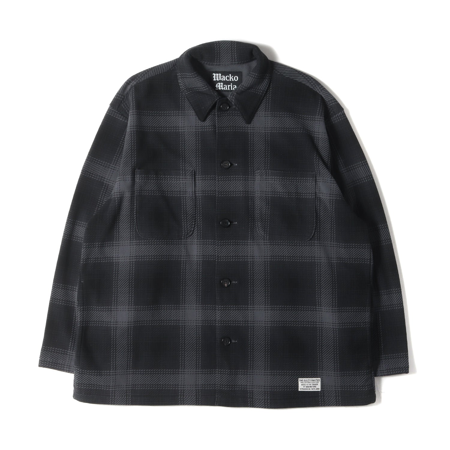23AW オンブレチェック フリース シャツジャケット(FLEECE SHIRT