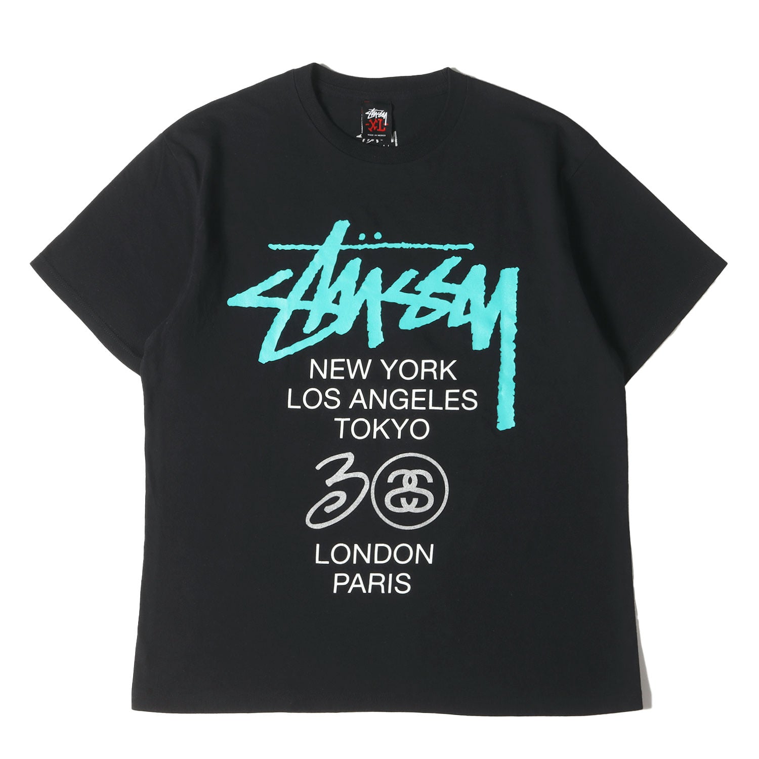 STUSSY (ステューシー) 30周年記念 ローカルカラー ワールドツアーロゴ