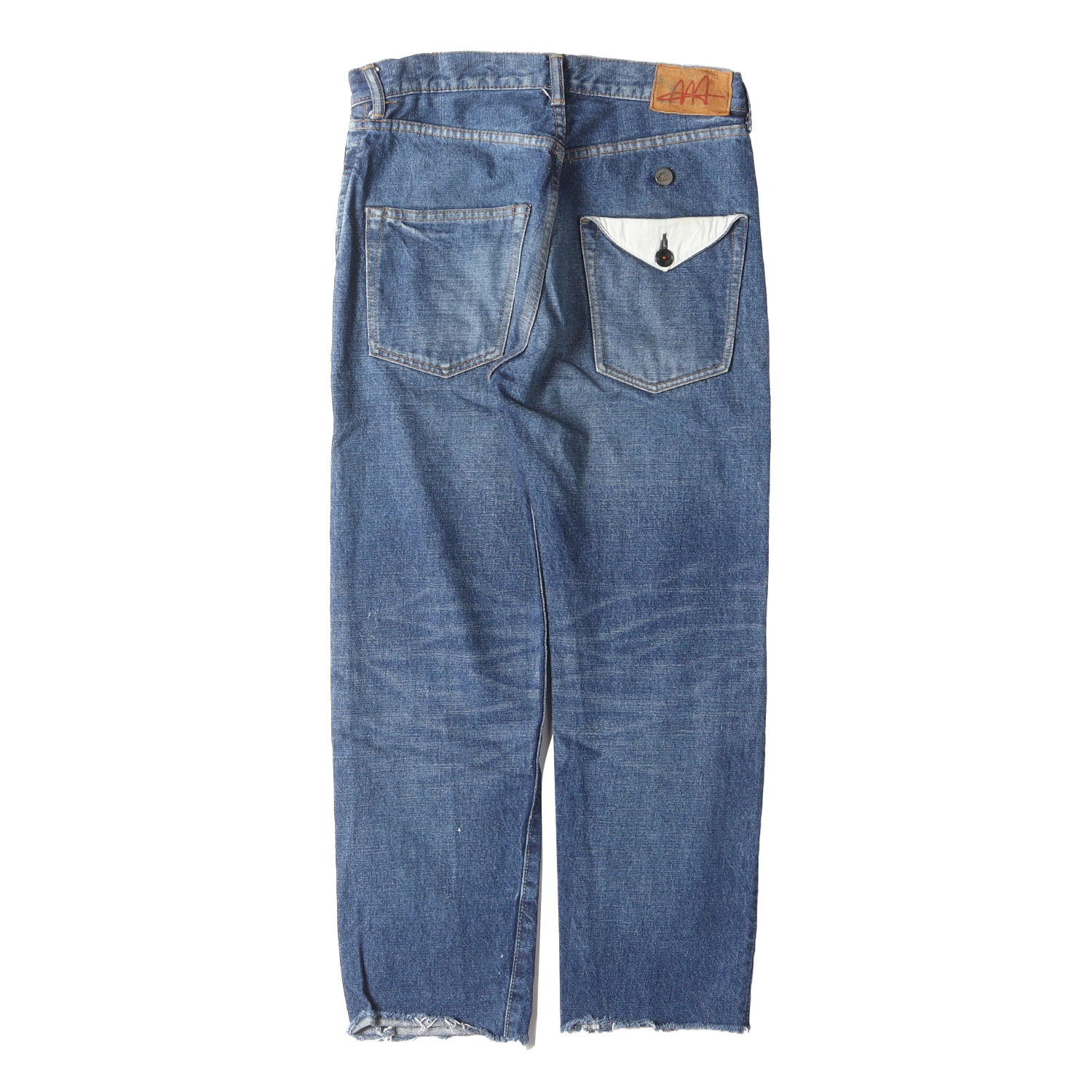 KATO (カトー) ウォッシュ加工 ボタンフライ デニムパンツ / ジーンズ