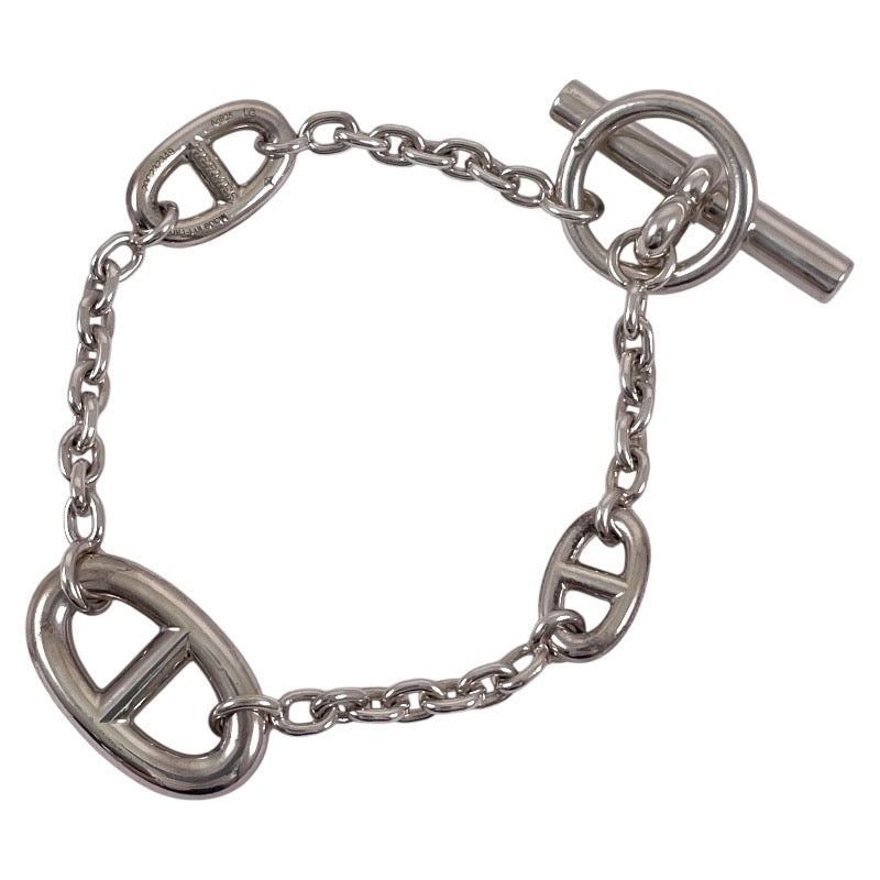 HERMES】エルメス ファランドール ブレスレット シルバー925