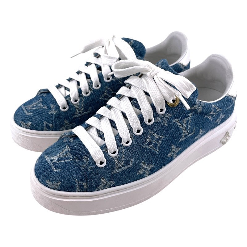 LOUIS VUITTON】ルイ・ヴィトン タイムアウト モノグラムデニム