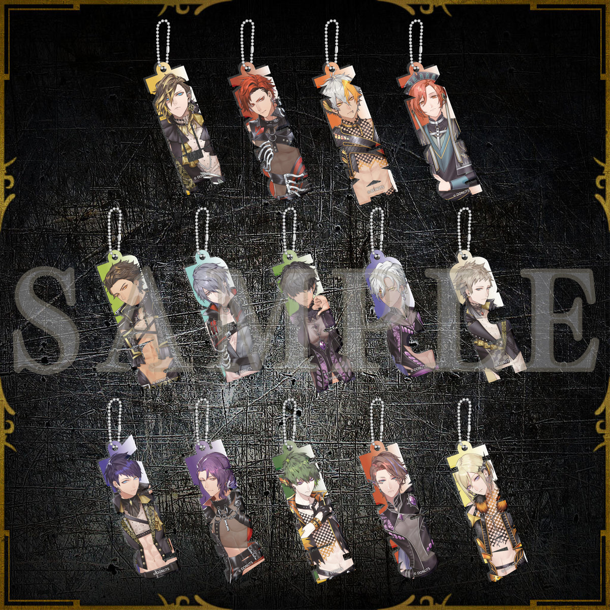 ネームプレートキーホルダー 6周年衣装ver. Vol.1 – ブラックスター