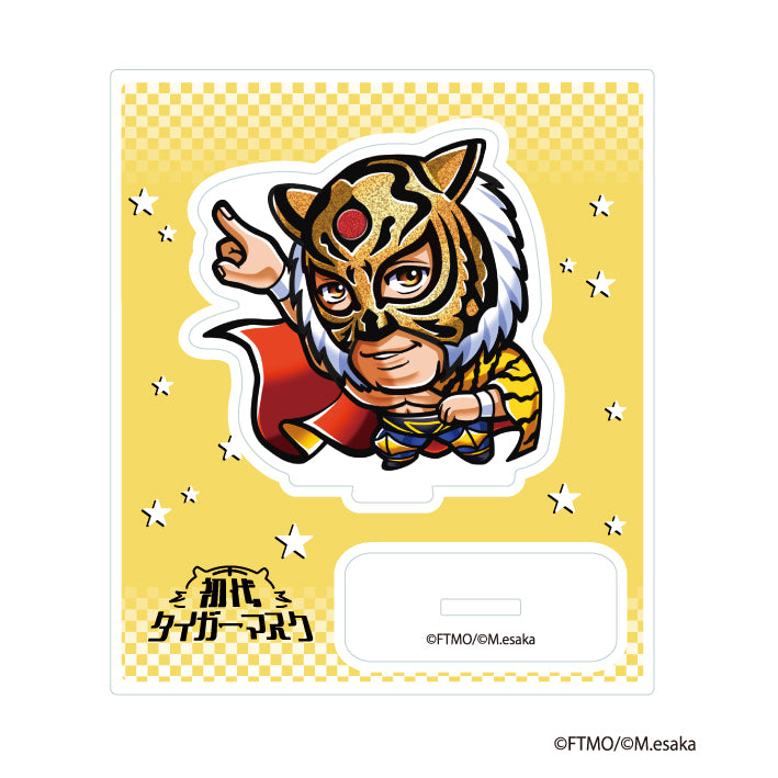 神田明神×初代タイガーマスク】枠付きアクリルスタンド -A- – culcolle
