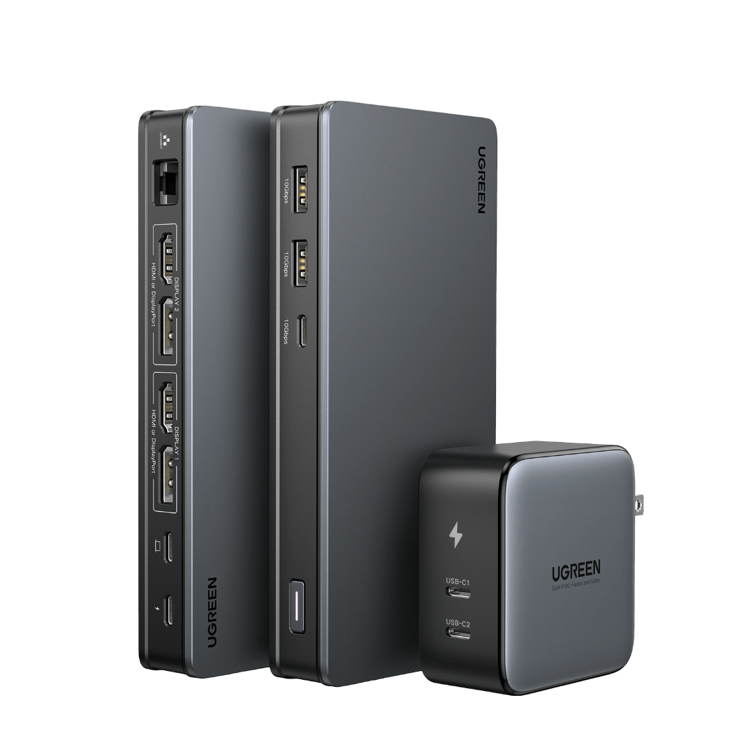 UGREEN 9-in-1 4k HDMI Fast Charge Universal Docking Station