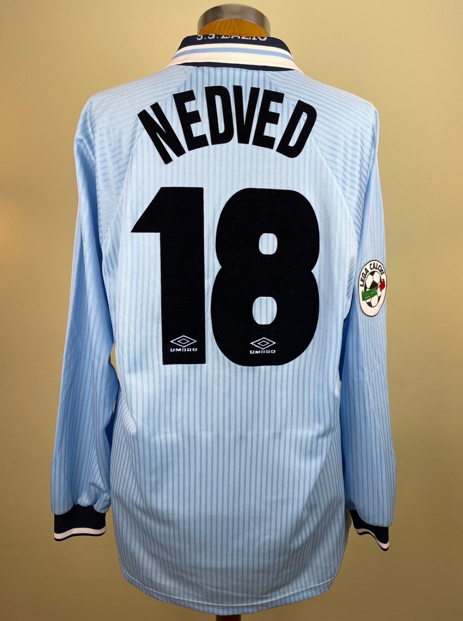 Lazio 1997/98 Home – Match-Worn Shirt – Pavel Nedved – Umbro