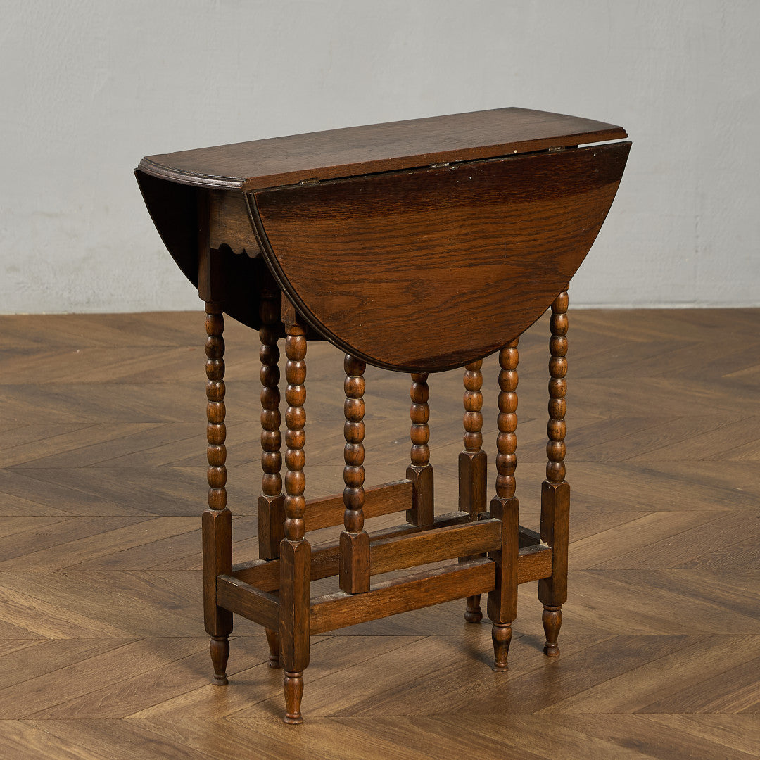 英国 クラシック ドロップリーフ ゲートレッグテーブル #89955