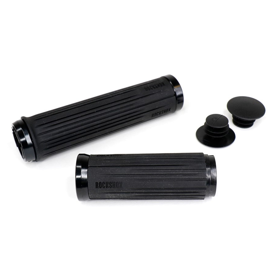 RockShox TwistLoc Grips - Textured - Black – Cambria Bike