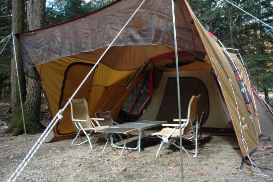 リビングシェルのエクステンションルーフを使ってみた。 | CAMP*SITE