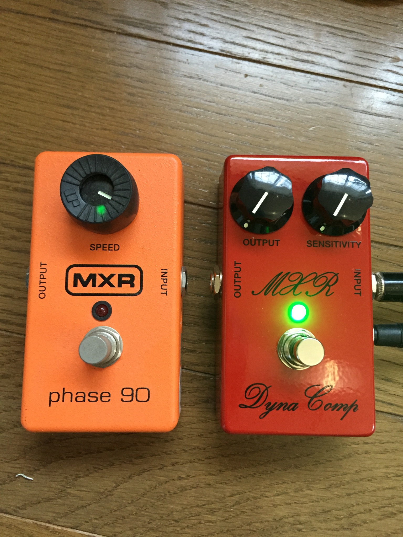 MXR '76 Dyna Comp MOD: DCジャック/LED/トゥルーバイパス