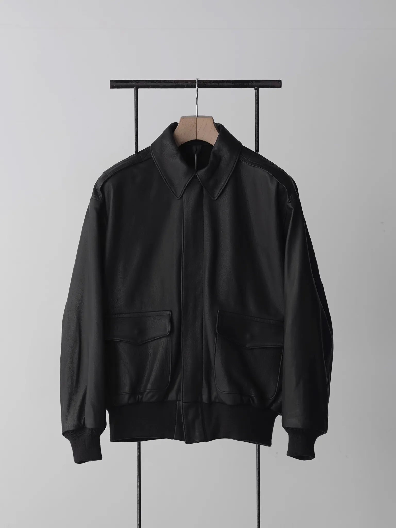 COMOLI シープスキン A-2ジャケット BROWN | CASANOVA&CO (カサノヴァ