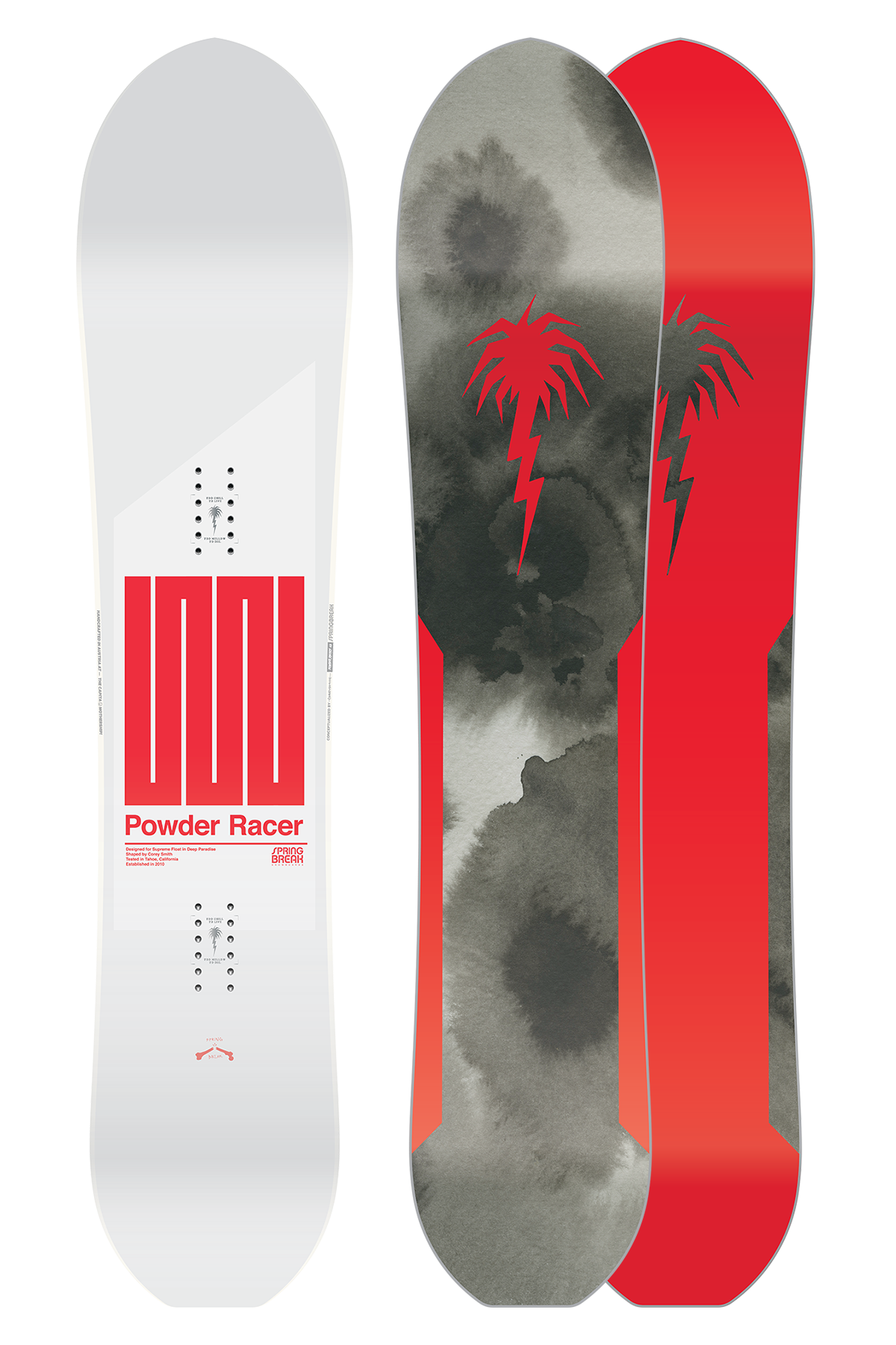 Spring Break Powder Racer Snowboard 2026 CAPiTA Snowboards | NA