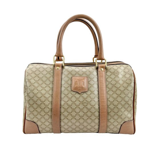 CELINE セリーヌ マカダム ボストンバッグ