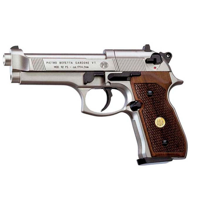 Beretta M92 FS Nickel Wood Air Pistol – Carbin