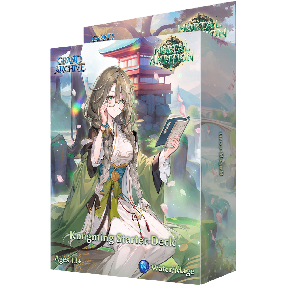 GRAND ARCHIVE TCG】Starter Deck - Kongming -【Mortal Ambition